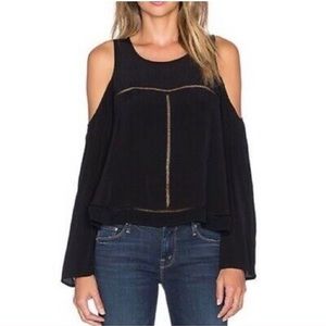 Lovers + Friends Shoulder Cut Out Long Sleeve